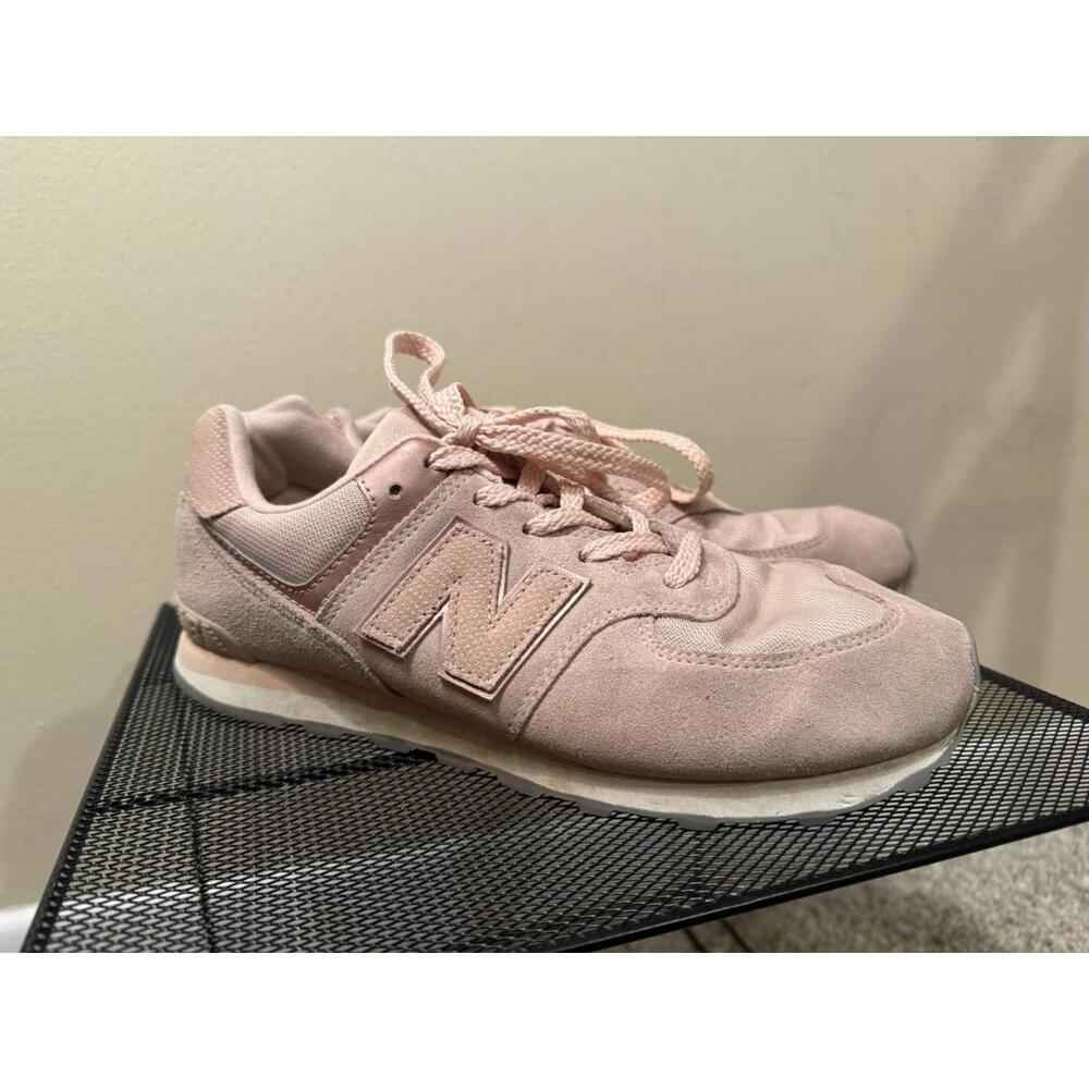 Size 6 - New Balance 574 Rose Sugar Permafrost W